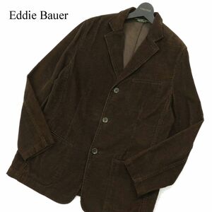 Eddie Bauer エディーバウアー 秋冬 NANO-CARE★ コーデュロイ アンコン テーラード ジャケット Sz.S　メンズ アウトドア　A3T11929_A#N