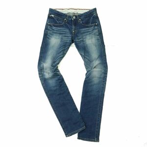 FACTOTUM ファクトタム USED加工★ ストレッチ スキニー デニム パンツ ジーンズ Sz.28　メンズ 日本製　A3B04922_A#R