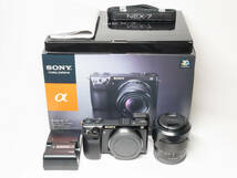 【元箱付属品フルセット】SONY NEX-7　専用18-55mm付属　レンズキット完動品_画像1