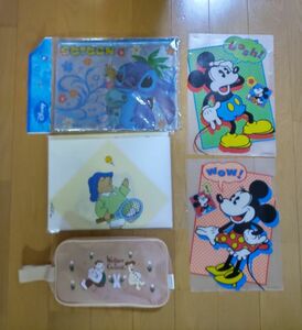 キャラクターグッズいろいろ　stitch mickey Paddington Wallace＆Gromit snoopy