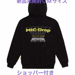公式　新品未使用　BTS POPUP MICDrop パーカー　hoodie