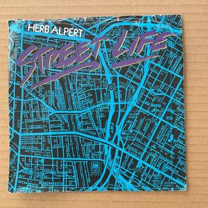 7インチ プロモ HERB ALPERT - STREET LIFE