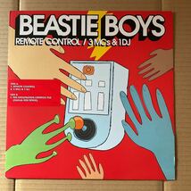 12インチ BEASTIE BOYS - REMOTE CONTROL / 3 MC'S & 1 DJ_画像1