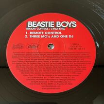 12インチ BEASTIE BOYS - REMOTE CONTROL / 3 MC'S & 1 DJ_画像3