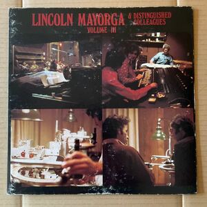 LINCOLN MAYORGA LINCOLN MAYORGA & DISTINGUISHED COLLEAGUES - VOLUME III