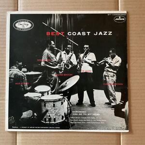 日本盤 MAX ROACH, HERB GELLER, WALTER BENTON, JOE MAINI, CLIFFORD BROWN - BEST COAST JAZZ