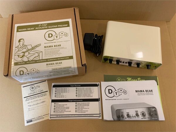 D-TAR Mama Bear Digital Acoustic Guitar Preamp