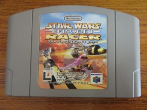 KM6501★N64 ソフトのみ スター・ウォーズ エピソード1 レーサー STAR WARS EPISODEⅠ RACER 起動確認済み クリーニング済 ニンテンドー64