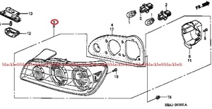 【ホンダ純正パーツ】S2000 AP1 AP2 テールランプユニット　右　新品未使用　希少在庫