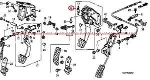 【ホンダ純正パーツ】S2000 AP1 AP2 ブレーキペダル　新品未使用　希少在庫