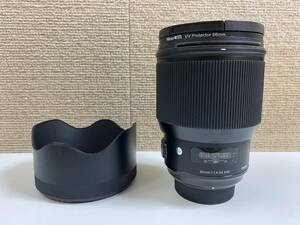 中古品 SIGMA 85mm F1.4 DG HSM Art ニコンFマウント