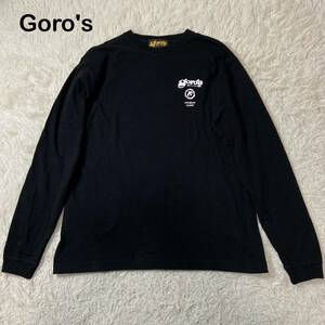 ☆美品☆ Goro's ロゴプリント　刺繍　ロンT 長袖Tシャツ　トップス