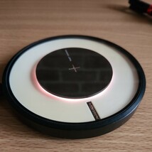 ワイヤレス充電器　動作品　Wireless Charger For Desktop Mini Fast Charging　Galaxy iPhone _画像5