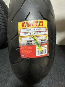 新品　PIRELLI DIABLO ROSSO 190/50-17 ピレリ　ディアブロ ロッソ　スクーター