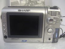 【動作確認済み・MiniDVビデオカメラ・ダビングにご使用ください！】SHARP MiniDVビデオカメラ VL-NZ10☆/0542_画像6