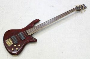 Y■◆ SCHECTER エレキベース AD-SL-EL5 BSH 5弦 【メンテ済み】◆NHC08986　シェクター ダイヤモンドシリーズ