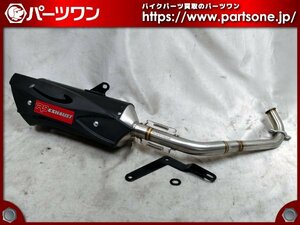 ●中古品●PCX125 JF28後期 JF56、PCX150 KF12 KF18用 R9 Exhaust MISANO SSシリーズ ブラック フルエキゾーストマフラー●[L]梱包●52655