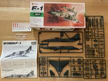 ハセガワ F9F-8 Cougar, F-106A Delta Dart, F-105D Thunder Chief, 三菱 F-1, T-2 合計5機セット 1/72 長谷川_画像5