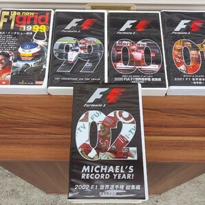 FORMULA1 VHS ビデオテープ 1999～2002 5巻セット F1世界選手権 総集編の画像1