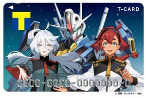 T Card Мобильный костюм Gundam Mercury New Witch New Unase 1 Piece