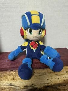 ロックマンエグゼ　ロックマン（M）ぬいぐるみ 三英貿易