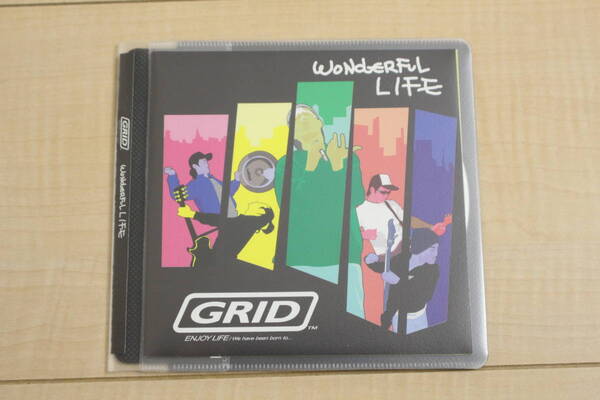 GRID WONDERFUL LIFE CD 元ケース無し メディアパス収納