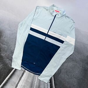 Rapha メンズ ブルベ ロングスリーブ ジャージ Mサイズ ブルー