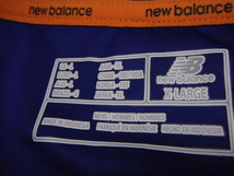 新品タグ付き new balance ニューバランス 半袖 Tシャツ トレーニングウエア XLサイズ メンズ ブルー 定形外郵便全国一律250円 H12-a_画像3