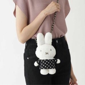 【black】OPAQUE.CLIP × miffy ドールバッグ＜S＞ 