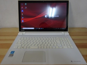 東芝ノートパソコン dynabook BX/77TW/Cele 3215U 1.7GHz/4GB/1000GB/中古特価良品