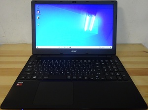 Acer ノート パソコン E5-551 Z5WAK/AMD A8-7100 1.8GHz/8GB/500GB/Win10/中古特価良品