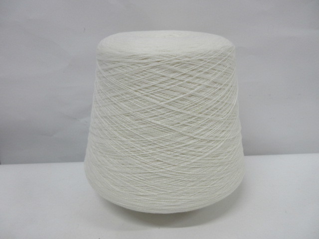 55）国産カシミヤ100%紡毛糸-
