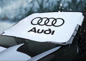 アウディAUDI 日除け 雪氷シールドカバー 自動車フロントガラスサンシェード アンチ霜防曇 遮光 遮熱 車窓日よけ