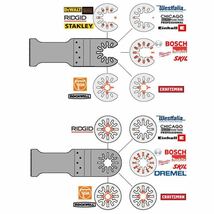 ★送料無料★ 5枚セット 金属 BIM 切断 工具 替刃 マルチツール マキタ MAKITA 日立 ボッシュ BOSCH ハンドソー ノコギリ 鋸刃 堅木_画像3