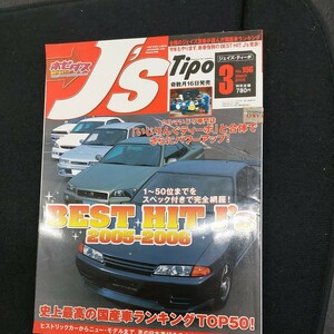◆Tipo ジェイズ ティーポNo.156　2006年3月発行「BEST　HIT　J.s2005～2006」◆