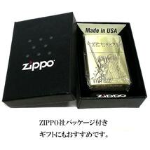 ZIPPO SAO アスナ キリト ジッポ ライター アニメ ソードアート・オンライン 金 両面加工 ロゴ キャラクター 彫刻 ゴールド ギフト_画像6