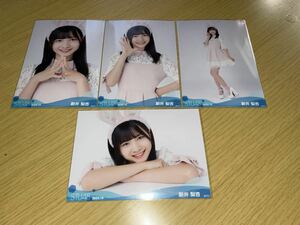 STU48 月別 ランダム生写真 2023.10月 新井梨杏 4種コンプ