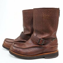 Chippewa (チペワ) #24948 / 10inch Moc Toe Back Zip Boots / ウォータープルーフ バックジップブーツ 美品 size 6.5M_画像3