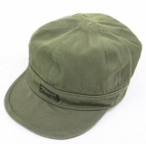 COLIMBO (コリンボ) PRESCOTT WORK CAP HBT / プレスコット ワークキャップ ヘリンボーン ZX-0612 極美品 グリーン size M