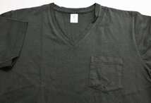 Velva Sheen (ベルバシーン) 2PAC V-Neck T-Shirts / 2パック VネックTシャツ 未使用品 ヘザーグレー + ブラック size M_画像5