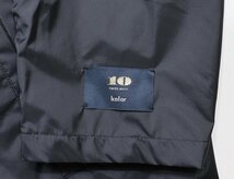 kolor (カラー) Nylon Hooded Coat / ナイロン フーデッドコート バックプリント 21WCM-C11127S 未使用品 ブラック size 2_画像8