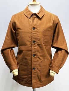 Le Sans Pareil (ルサンパレイユ) Cotton Moleskin Traditional Coverall / モールスキン カバーオール 未使用品 ブラウン size 38