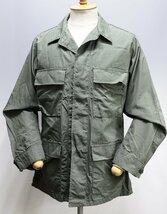 PROPPER (プロッパー) BDU COAT 4PKT / バトルドレスユニフォーム ミリタリージャケット コットンリップストップ 美品 オリーブ size S_画像2