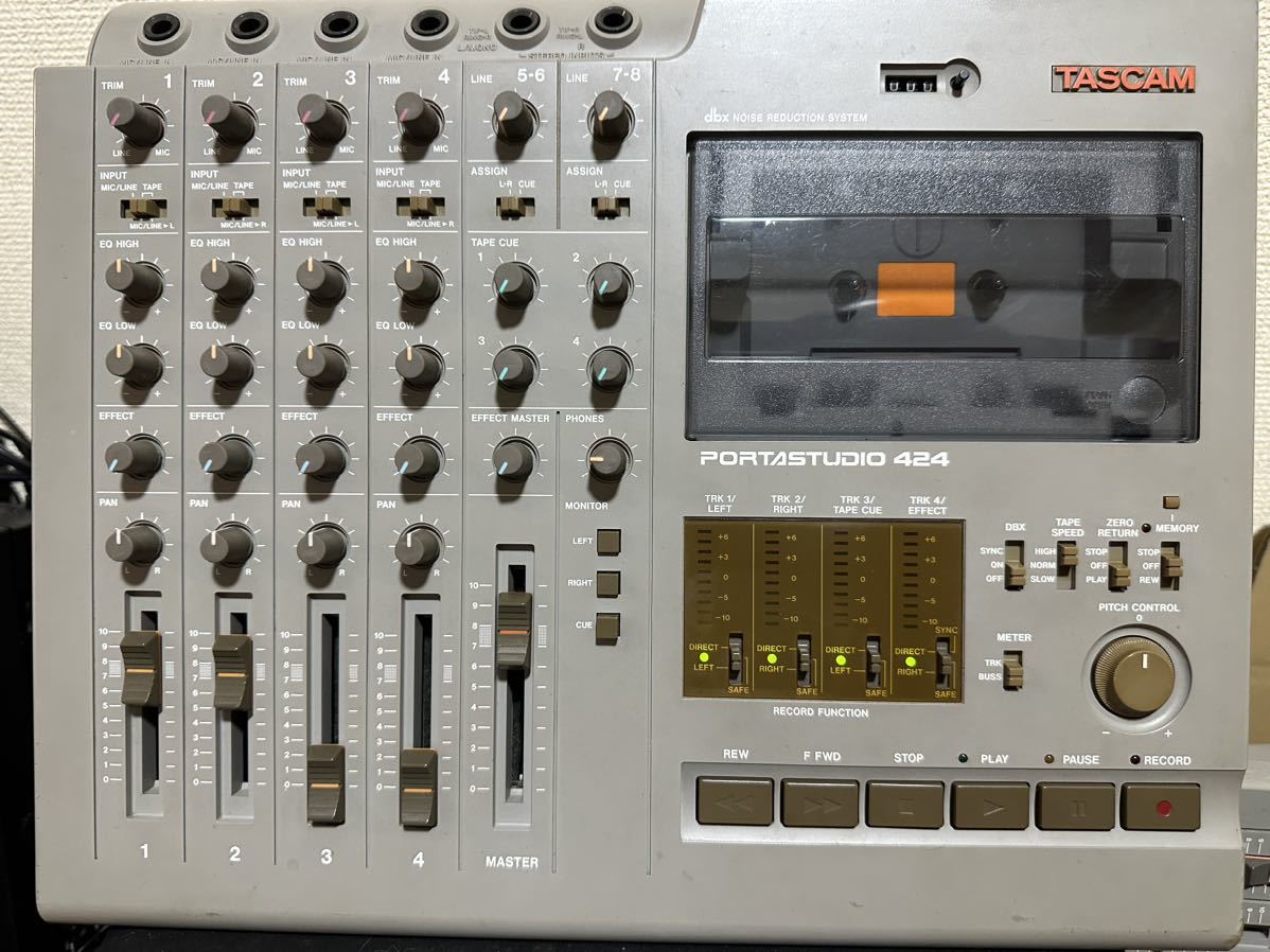 TASCAM 424 整備動作品 マルチトラックレコーダー MTR-