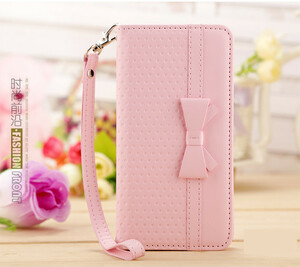 iphone6plus leather case iPhone 6s plus case iphone6splus leather case notebook type ribbon with strap .