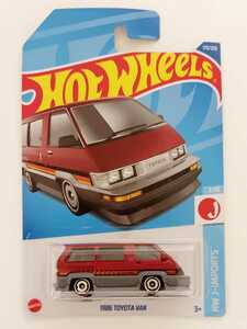 ホットウィール 1986 TOYOTA VAN トヨタ バン　 ライトエース タウンエース hotwheels インターナショナルカード