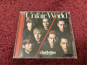 三代目J Soul brother's unfar world cd CD シングル Single