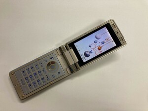 AD076 docomo FOMA SH704i ゴールド ジャンク