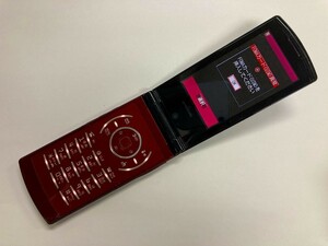 AD073 docomo FOMA N905iμ レッド ジャンク