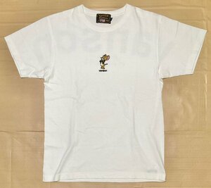 129A VANSON バンソン Tシャツ 半袖 バイク アメカジ【中古】